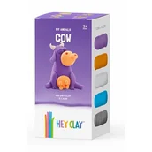 Masy plastyczne - Masa plastyczna HEY CLAY Krowa HCLMN003 - miniaturka - grafika 1