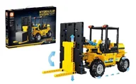 Klocki - Klocki konstrukcyjne z systemem hydraulicznym WÓZEK WIDŁOWY 595 el. - miniaturka - grafika 1