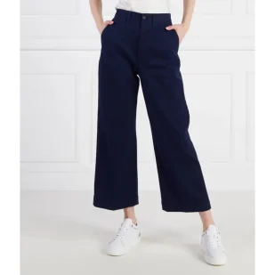POLO RALPH LAUREN Spodnie flare fit - Spodnie damskie - miniaturka - grafika 1
