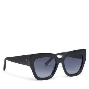 Okulary przeciwsłoneczne Tommy Hilfiger 2223/S 207863 Czarny - Okulary przeciwsłoneczne - miniaturka - grafika 1