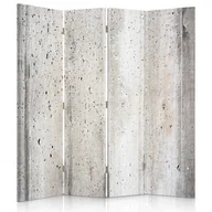 Parawany - Parawan dwustronny FEEBY, Beton Tekstura 145x170 - miniaturka - grafika 1