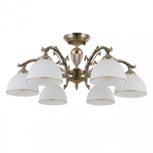 Italux Feneza lampa sufitowa 6-punktowa antyczny brąz PND-5122-6 PND-5122-6 - Lampy sufitowe - miniaturka - grafika 1