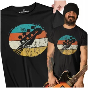 KOSZULKA ROCKOWA MĘSKA PREZENT DLA GITARZYSTY GITARA T-SHIRT - Koszulki męskie - miniaturka - grafika 1