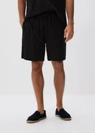 Spodenki męskie - Reserved - Szorty slim fit - czarny - miniaturka - grafika 1