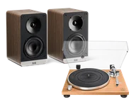Zestawy stereo - Audio-Technica AT-LPW30TK (drewno) + Connex (orzech) - miniaturka - grafika 1