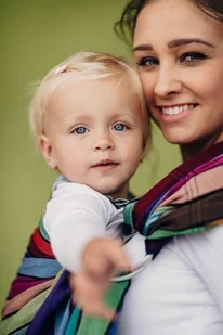 LennyLamb Chusta kółkowa LennyLamb - Karuzela Barw 1.8 m. - Chusty do noszenia dzieci - miniaturka - grafika 1