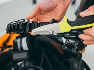 Gearaid Nóż Ratowniczy Tanu Dive And Rescue Green - Noże - miniaturka - grafika 1