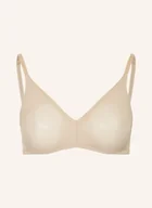 Biustonosze - Hanro Biustonosz Bustier Smooth Illusion beige - miniaturka - grafika 1