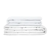 Kołdry - Kołdra obciążeniowa Gravity Basic 135x200 biały 100% z bawełny, wyrób medyczny - miniaturka - grafika 1