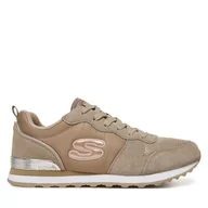 Sneakersy damskie - Sneakersy Skechers Og 85-Goldn Gurl 111/NAT Beżowy - miniaturka - grafika 1
