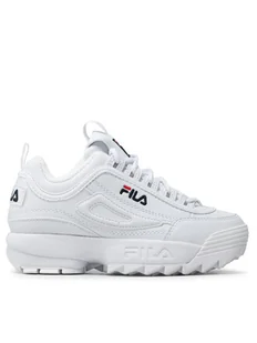 Fila Sneakersy Disruptor Kids 1010567.1FG Biały - Buty dla dziewczynek - miniaturka - grafika 1