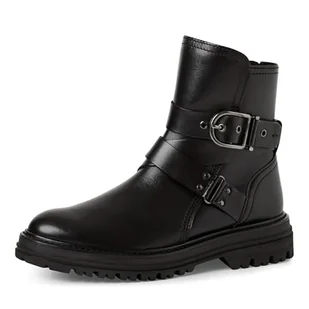 Marco Tozzi Damskie 2-26426-45 modne kozaki, czarne, 39 EU, czarny, 39 EU - Kozaki damskie - miniaturka - grafika 1