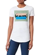 Koszulki i topy damskie - G-STAR RAW Damska koszulka Raw. Long Slim, biały (White 336-110), XXS - miniaturka - grafika 1