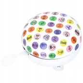 Dzwonki do roweru - DUNLOP Dzwonek rowerowy DUNLOP 1042275 Biały - miniaturka - grafika 1