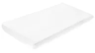 Pościel dla dzieci - SENSILLO PRZEŚCIERADŁO FROTTE CLASSIC BIAŁY 120x60 - miniaturka - grafika 1