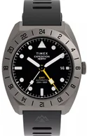 Zegarki męskie - Zegarek Timex TW2W53000 Expedition GMT Titanium Automatic 41mm - miniaturka - grafika 1