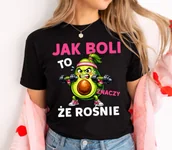 Koszulki i topy damskie - Koszulka dla fitnesiary , dziewczyny która chodzi na siłownie - miniaturka - grafika 1