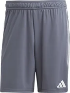 Spodnie sportowe męskie - Adidas Spodenki męskie adidas Tiro 23 League szare IC7488 2XL - miniaturka - grafika 1