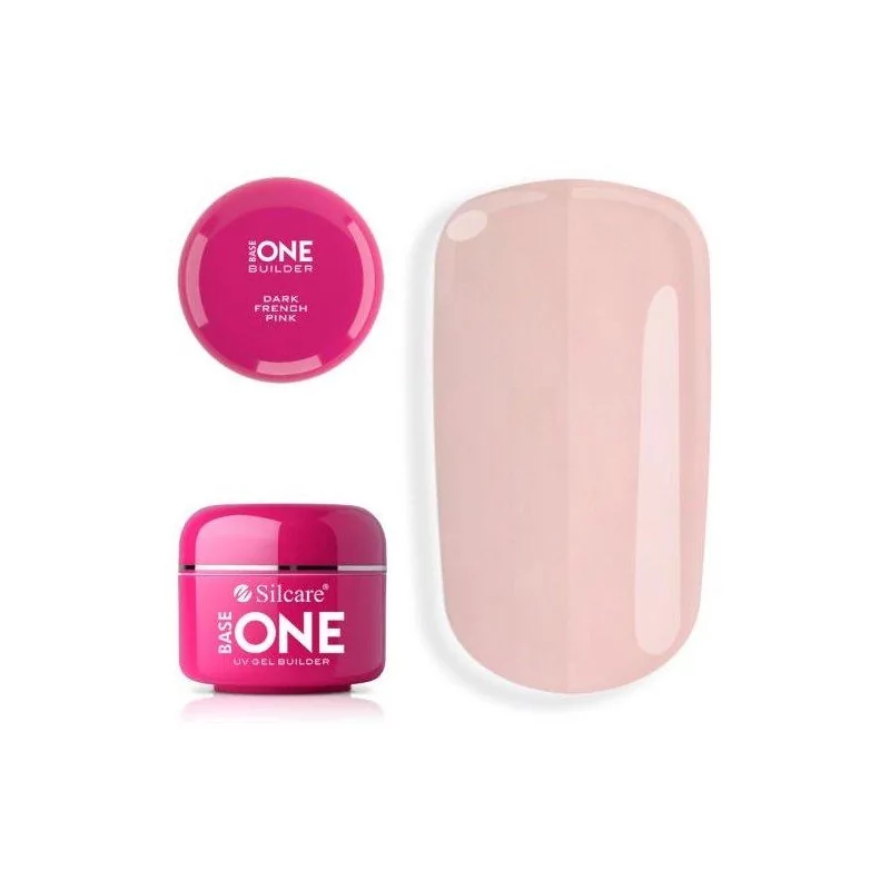 Silcare Żel budujący Base One French Pink Dark 15g