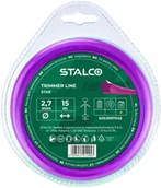 Akcesoria do kos i kosiarek - Żyłka do podkaszarki gwiazdka Stalco Perfect 2,7mm x 15m S053997045 - miniaturka - grafika 1