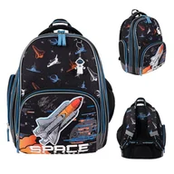 Plecaki szkolne i tornistry - St. Right Plecak Szkolny Dwukomorowy Premium Space - miniaturka - grafika 1