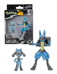 Minifigurka Pokemon Riolu + Lucario / Warszawa - Figurki kolekcjonerskie - miniaturka - grafika 1