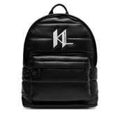 Plecaki - Plecak KARL LAGERFELD 240M3063 Black - miniaturka - grafika 1