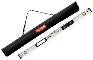 Poziomnica elektryczna IP65 z magnesem (z pokrowcem) 100 cm. biała PRO900 DIGITAL PRO - Poziomice, łaty, miary - miniaturka - grafika 1
