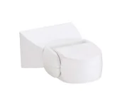 Czujniki ruchu i zmierzchu - Zewnętrzny mikrofalowy czujnik ruchu 180° 230V IP65 biały - miniaturka - grafika 1