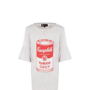 Pepe Jeans London T-shirt JASMINE Andy Warhol | Regular Fit - Bluzy dla dziewczynek - miniaturka - grafika 1