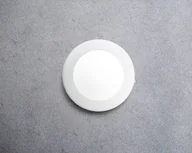 Lampy ogrodowe - Fumagalli Kinkiet zewnętrzny Bertina biały/szroniony, żywica syntetyczna, GX53 CCT - miniaturka - grafika 1