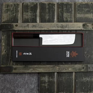 Kanetsune Shirogami#2 400 Nóż Nakiri 16,5 cm - Noże kuchenne - miniaturka - grafika 2