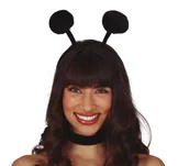 Ozdoby do włosów - OPASKA CZARNE CZUŁKI - miniaturka - grafika 1