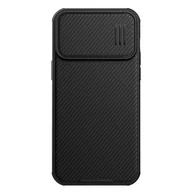 Szkła hartowane na telefon - Etui Nillkin CamShield S Apple iPhone 14 Pro Max czarne - miniaturka - grafika 1