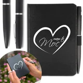 Notesy i bloczki - NOTES A6 DŁUGOPIS Prezent Praca MAM TĘ MOC Wzory - miniaturka - grafika 1