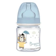 Butelki dla niemowląt - Helbo Butelka szeroka antykolkowa 120ml PP Easy Start Bonjour - miniaturka - grafika 1