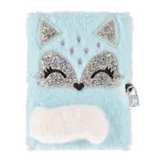 Notesy i bloczki - Pamiętnik pluszowy Lis A5 z kłódką - STARPAK - miniaturka - grafika 1