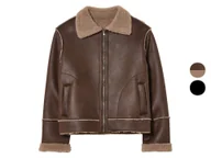 Kurtki i płaszcze dla chłopców - pepperts!® Kurtka dziecięca w stylu ramoneski, z kożuszkiem - miniaturka - grafika 1