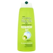 Szampony do włosów - Garnier Fructis: szampon wzmacniający przeciwłupieżowy z odżywką 2w1 400ml - miniaturka - grafika 1