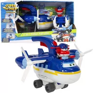 Figurki dla dzieci - Super Wings Policyjny Patrolowiec 2W1 Jett 740834 - miniaturka - grafika 1