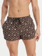 Kąpielówki męskie - BOSS Szorty kąpielowe Cala 50539294 Czarny Regular Fit - miniaturka - grafika 1