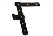 Zawiasy, okucia i inne akcesoria - Zawias kątowy okiennicy z hakiem prawy - miniaturka - grafika 1