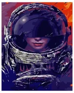 Malowanie po numerach - Malowanie po numerach - W skafandrze 40x50cm - Twoje Hobby - miniaturka - grafika 1