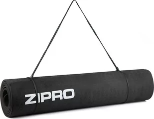 Mata do ćwiczeń Zipro TPE 6mm czarna - Maty do ćwiczeń - miniaturka - grafika 1