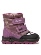 Buty dla dziewczynek - Primigi Śniegowce 6861300 M GORE-TEX Różowy - miniaturka - grafika 1