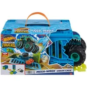 Samochody i pojazdy dla dzieci - Samochód Hot Wheels Monster Trucks Mega Wrex HNC29 - miniaturka - grafika 1
