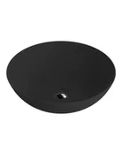 Umywalki - Lavita Umywalka nablatowa Rosa Black - miniaturka - grafika 1