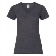 Koszulki i topy damskie - Koszulka Damska Valueweight V-Neck Dark Heather Grey r. XS - miniaturka - grafika 1
