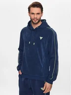 Bluzy męskie - Guess Bluza Z3YQ08 KBC00 Granatowy Regular Fit - miniaturka - grafika 1