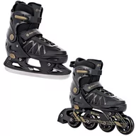 Łyżwy - Rolki Łyżwy Hokejowe 2W1 Raven Expert Gold 40-43 - miniaturka - grafika 1